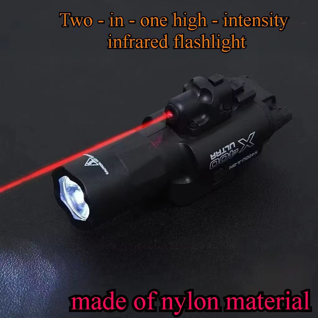 Outdoor Hunting Lights - 2-in-1 X400U High-intensity Flashlight Laser Pointer