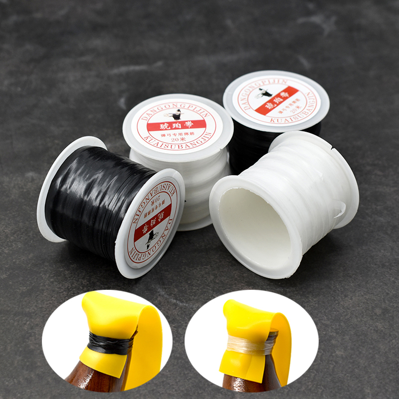 Outdoor Hunting Launcher - DIY Rubber Band Accessories 20m Amber