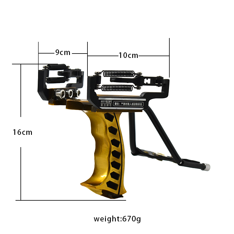 Upgraded Hand-held Metal Sling - огляд і ціна Outdoor Hunting Launcher