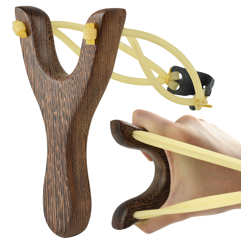 Traditional Wooden Tirachinas  - огляд і ціна Outdoor Hunting Launcher