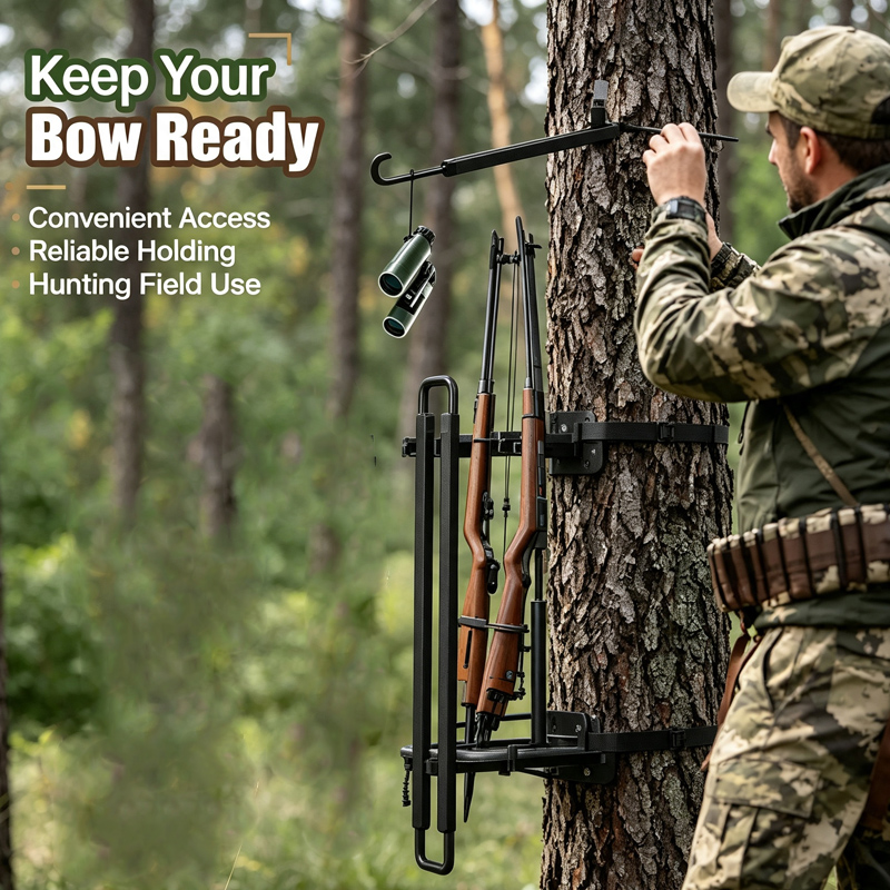Tree Stand Bow Hanger Bow Hunt - огляд і ціна Outdoor Hunting Outfitters