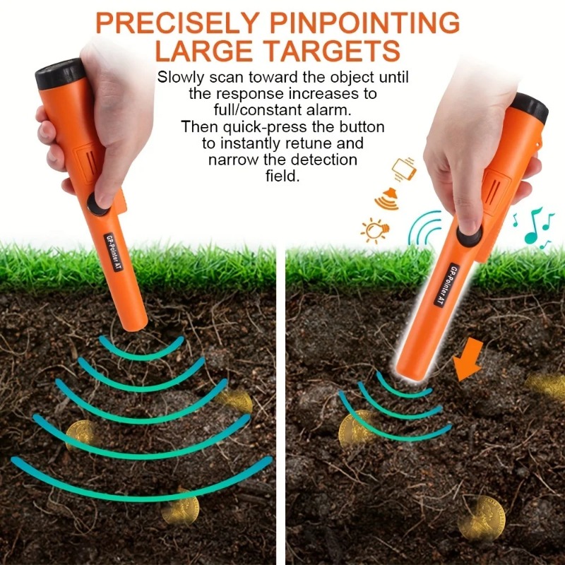 New 2024 Handheld Metal Detect - огляд і ціна Outdoor Hunting Lights