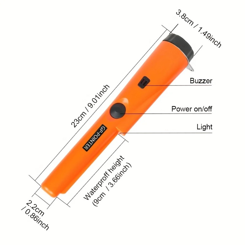 New 2024 Handheld Metal Detect - огляд і ціна Outdoor Hunting Lights