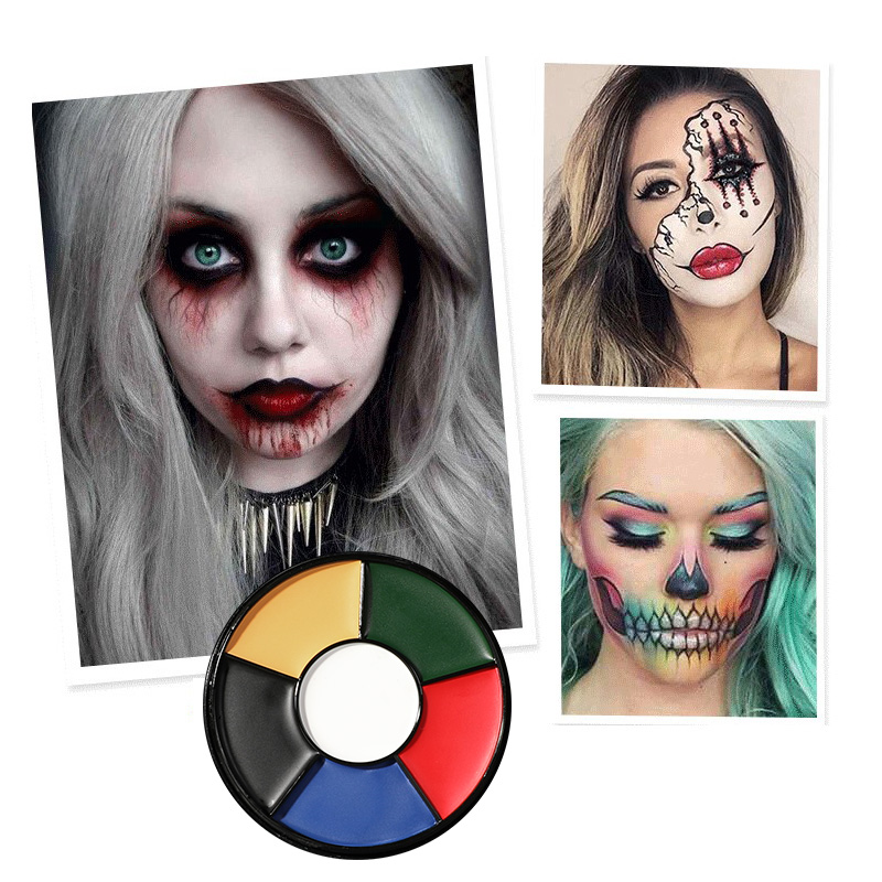 6 Color Oil Face Paint Palette - огляд і ціна Camo Face Paint