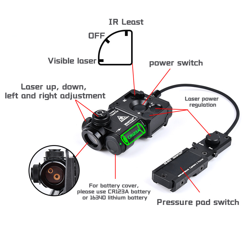 WADSN PERST 4 Flashlight Scout - огляд і ціна Outdoor Hunting Lights