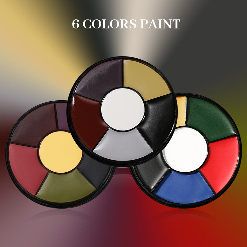 6 Color Oil Face Paint palette - огляд і ціна Camo Face Paint
