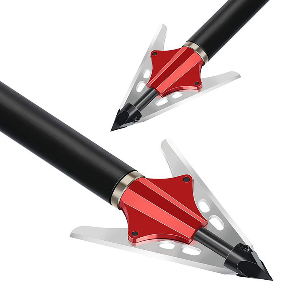 【STOCK】6 Pcs Hunting Broadhead - огляд і ціна Hunting Bow Compound