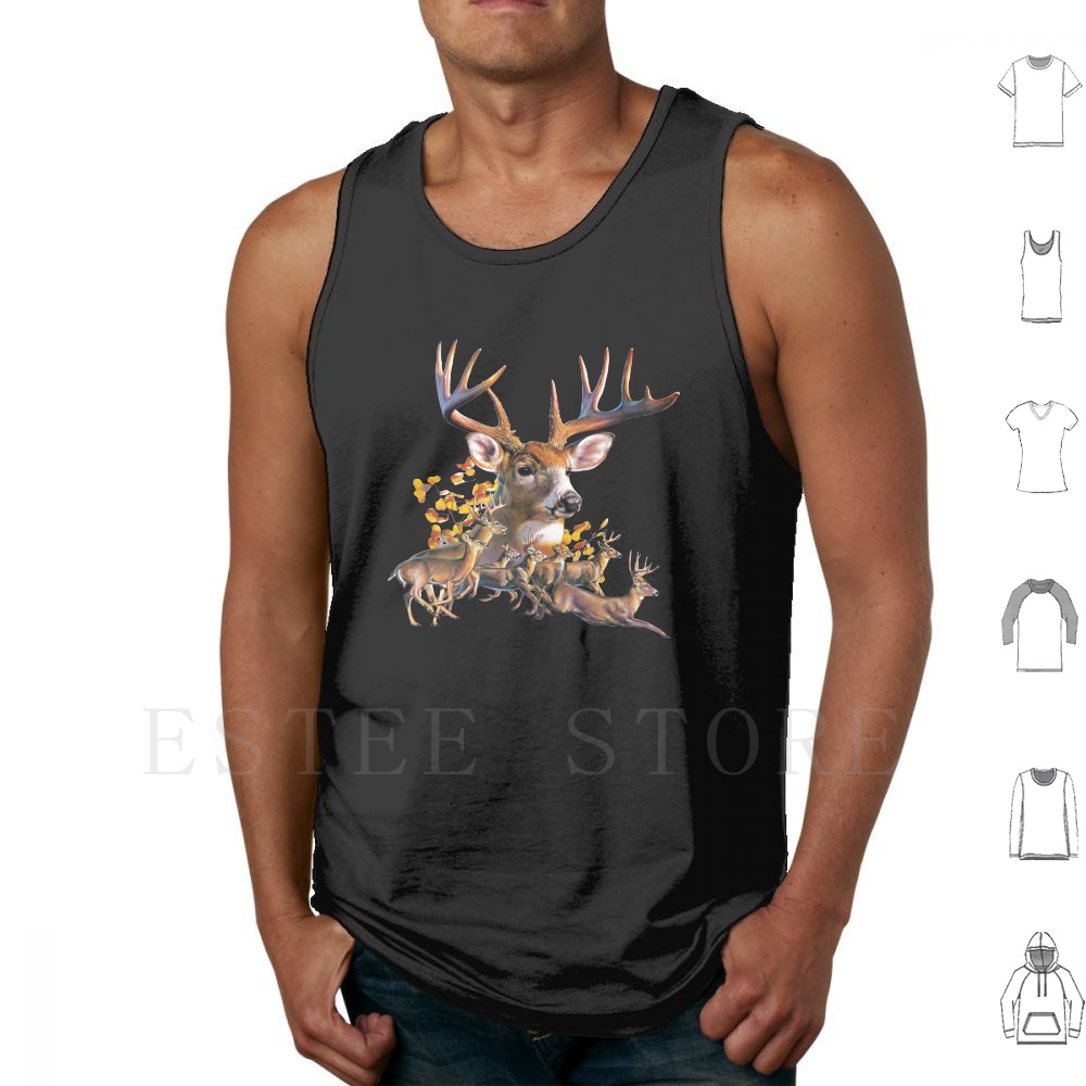 Deer Collage Tank Tops Vest Sl - огляд і ціна Wildman Hunting & Outdoor Nelspruit