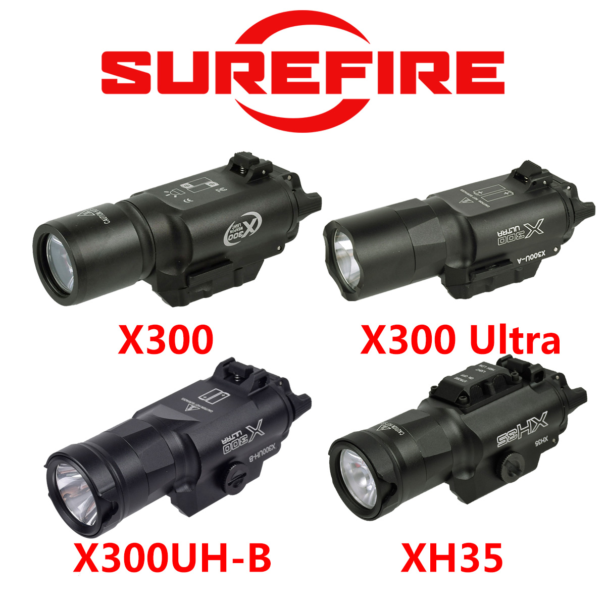 Tactical Surefire X300 X300U U - огляд і ціна Outdoor Hunting Lights