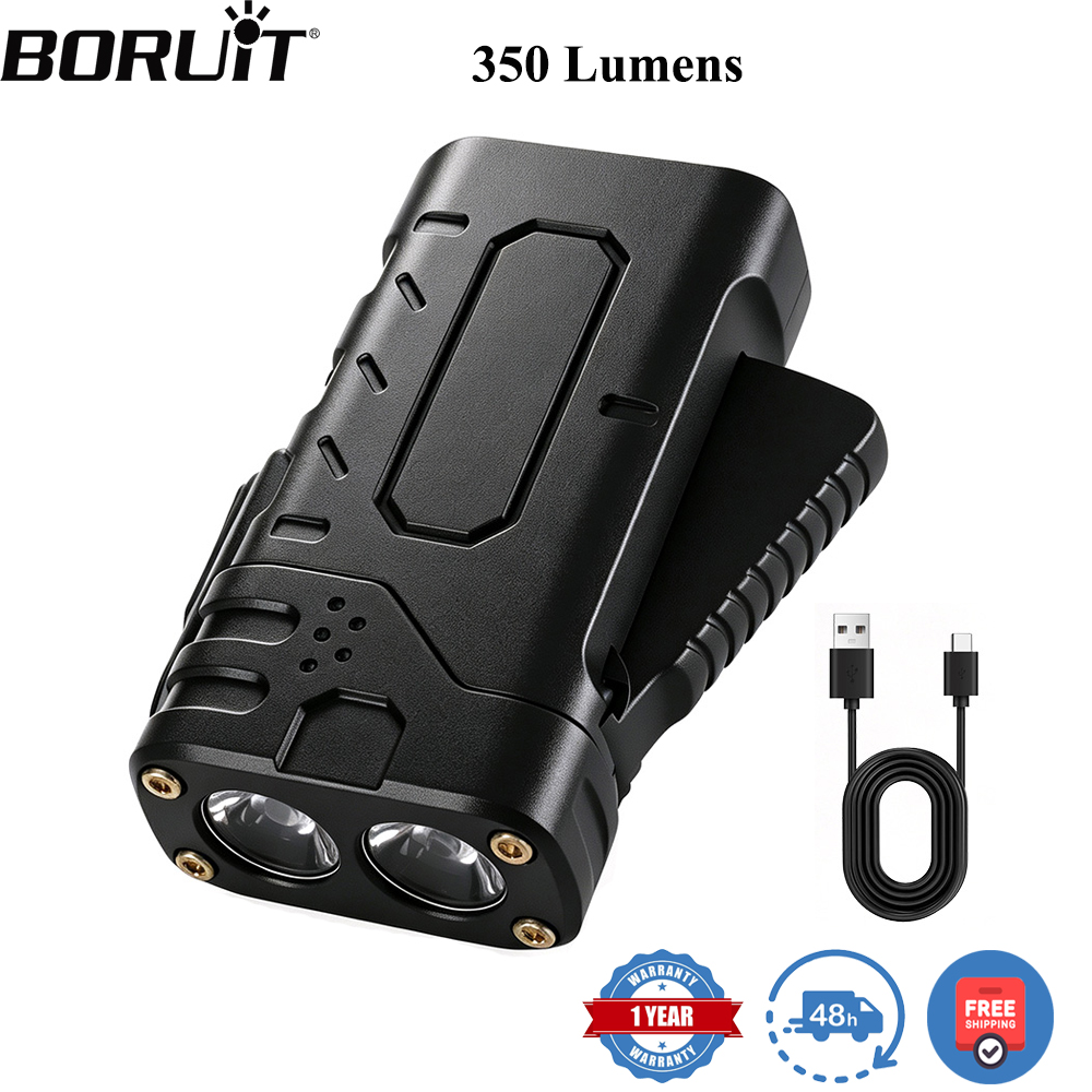BORUIiT Hand Crank EDC LED Fla - огляд і ціна Outdoor Hunting Bike