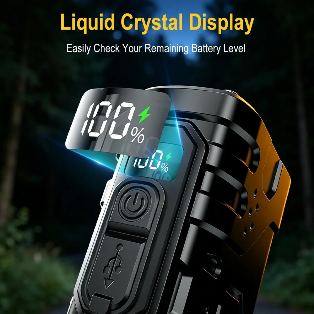 BORUIiT Hand Crank EDC LED Fla - огляд і ціна Outdoor Hunting Bike