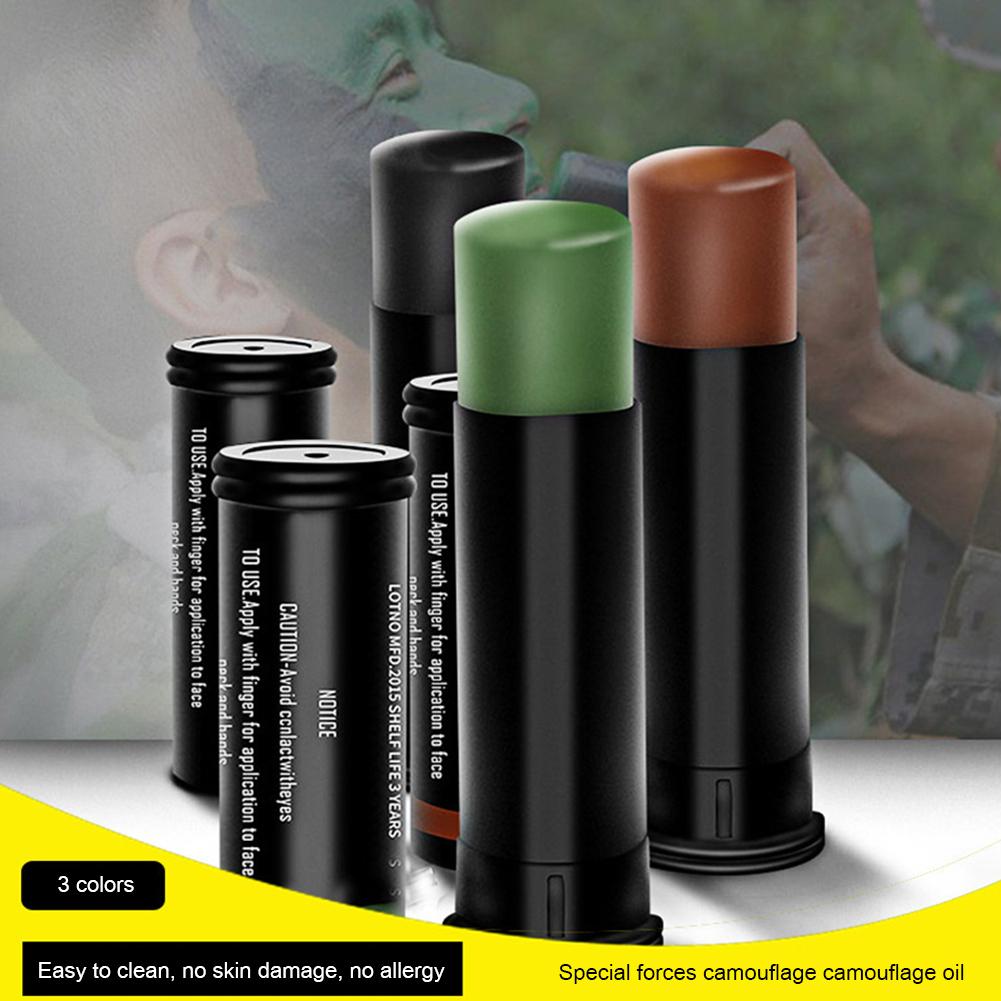 3pcs Military Woodland Camoufl - огляд і ціна Camo Face Paint
