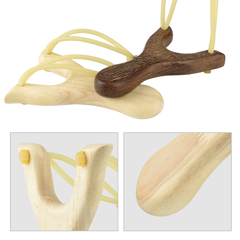 Traditional Wooden Slingsshots - огляд і ціна Outdoor Hunting Launcher