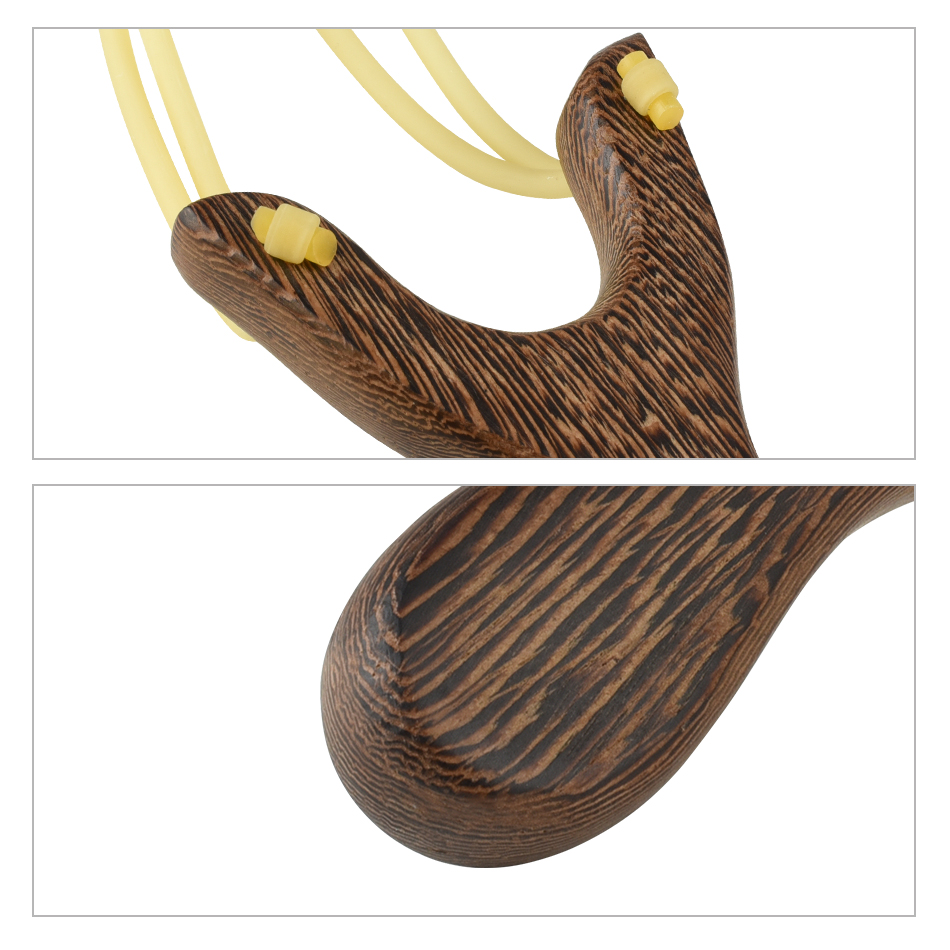 Traditional Wooden Slingsshots - огляд і ціна Outdoor Hunting Launcher
