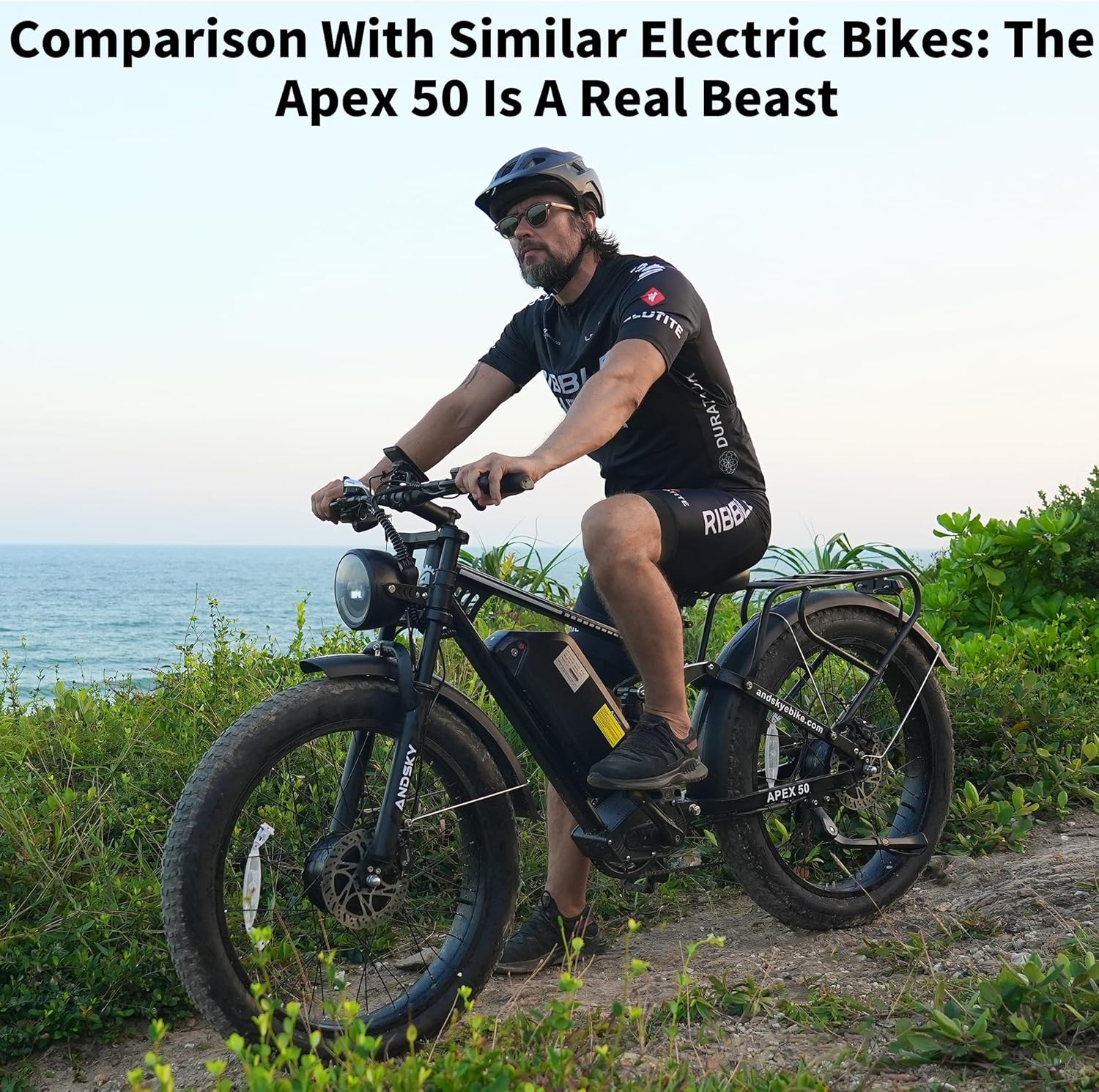 ANDSKY Apex50 AWD Electric Bik - огляд і ціна Outdoor Hunting Bike