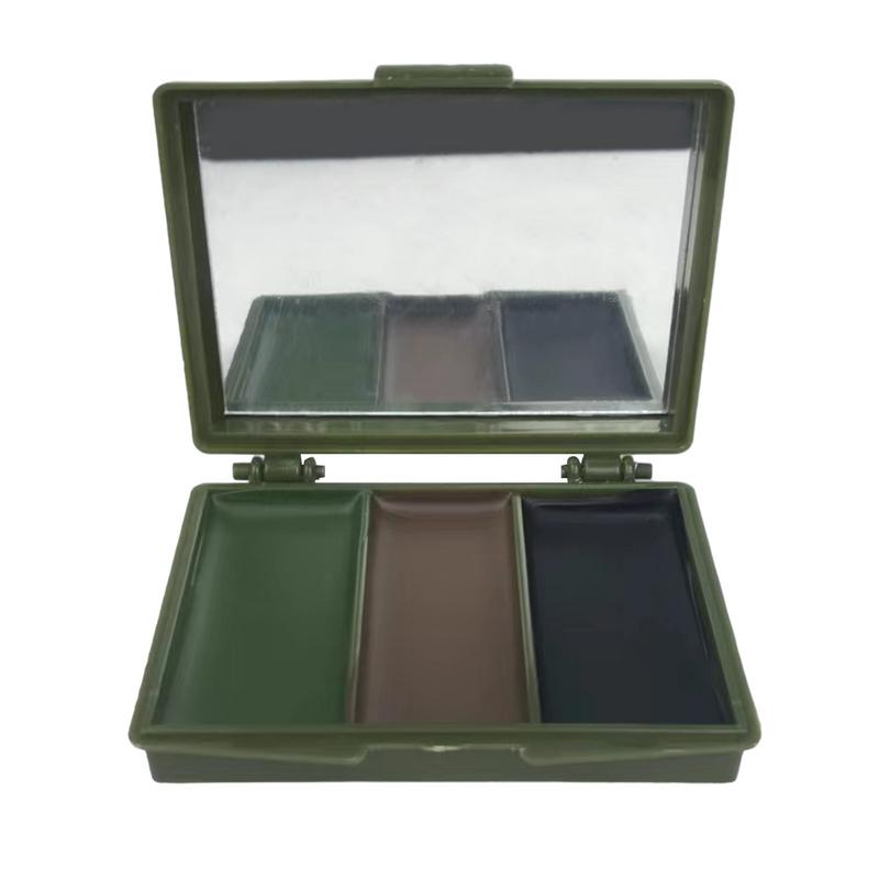 3 Colors Army Fans CS Shooting - огляд і ціна Camo Face Paint